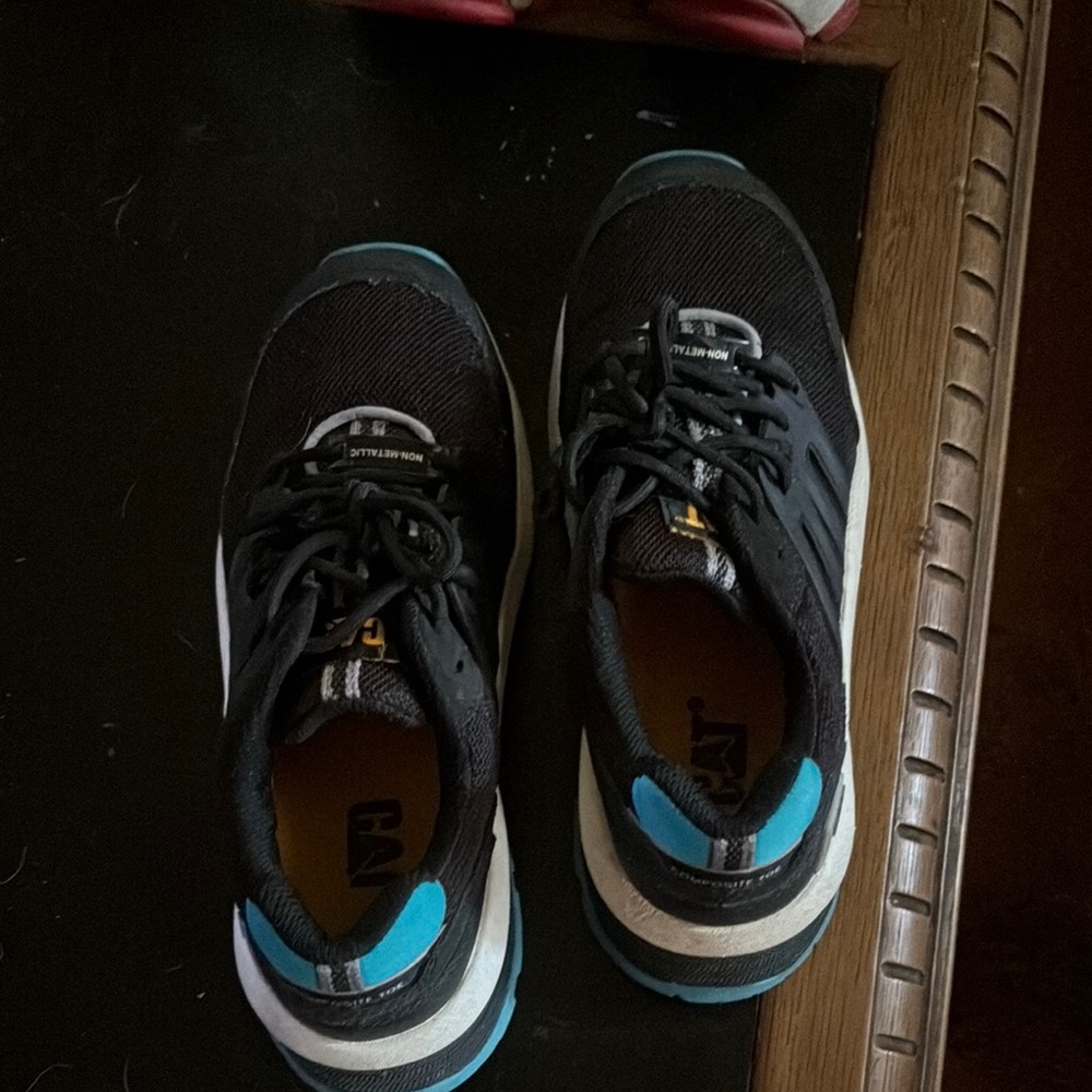 Caterpillar Black and Blue Sneakers